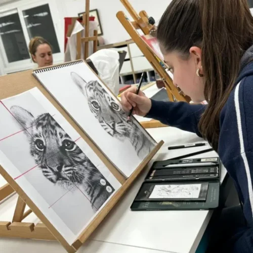 Clases de pintura para niños