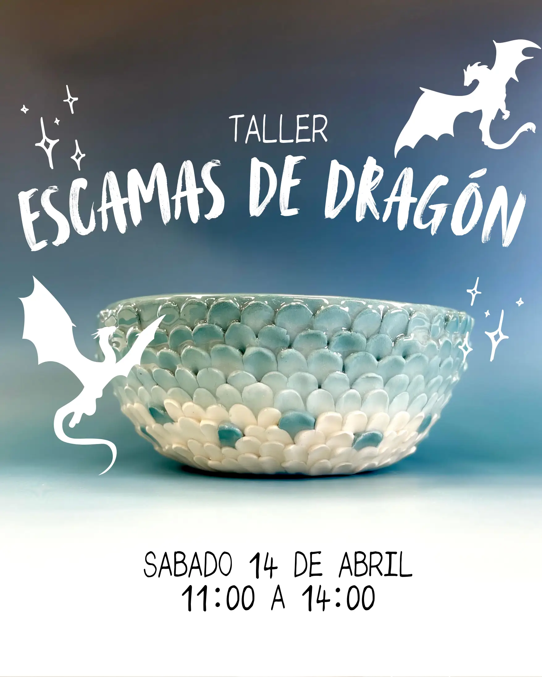 Taller Cerámica Sevilla CSL - Escamas de Dragón